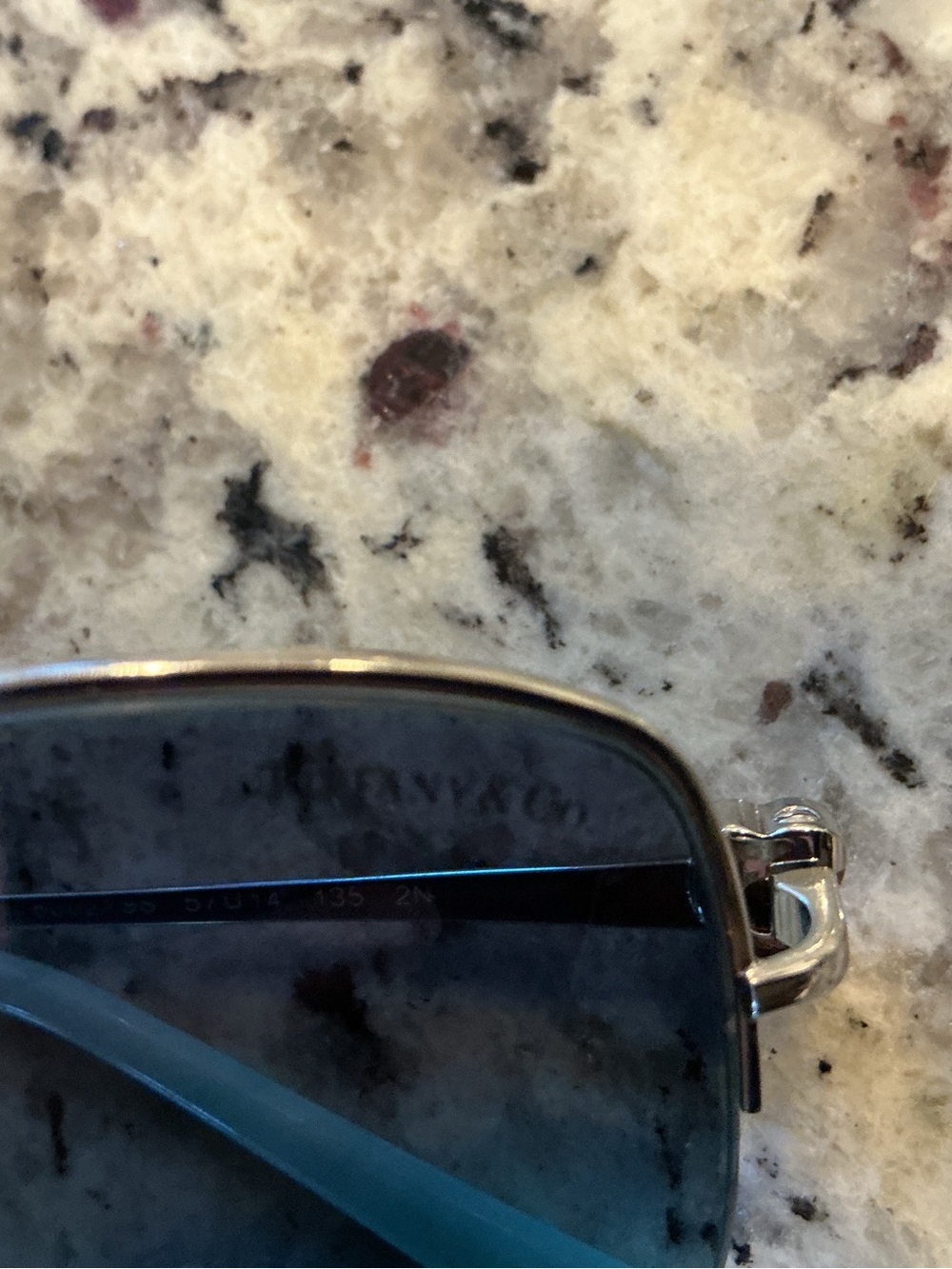 Tiffany & Co. “Return to Tiffany” Aviator Sunglasses-Silver/Tiffany Blue - Picture 8 of 12